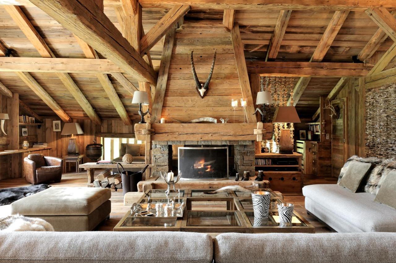 Chalet Javen - 520M2 Avec Piscine Chauffee Et Home Cinema Megève Exteriör bild