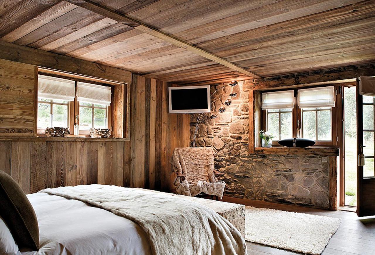 Chalet Javen - 520M2 Avec Piscine Chauffee Et Home Cinema Megève Exteriör bild