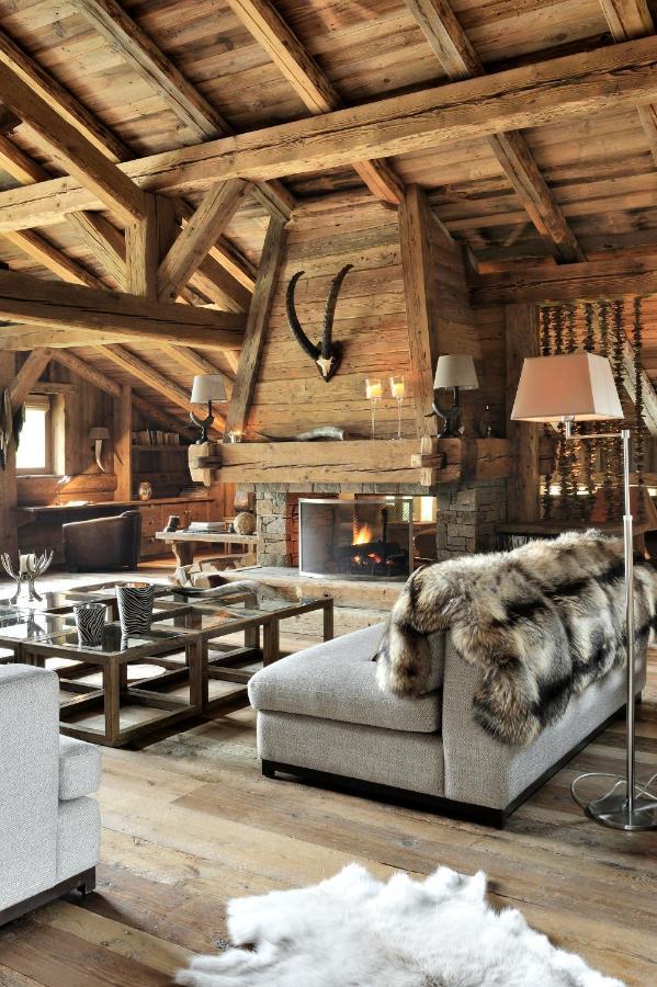 Chalet Javen - 520M2 Avec Piscine Chauffee Et Home Cinema Megève Exteriör bild